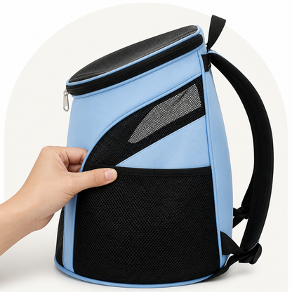 Ortekor Large Capacity & Breathable Mesh Dog Backpack (Foldable)