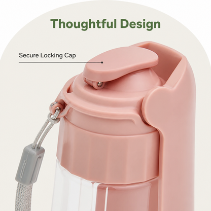 Ortekor Leak-Proof & Foldable Pet Water Bottle (18.6 fl oz)