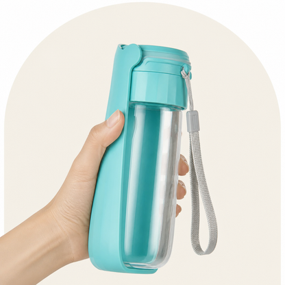 Ortekor Leak-Proof & Foldable Pet Water Bottle (18.6 fl oz)