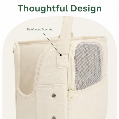 Ortekor Lightweight Cotton & Breathable Mesh Pet Carrier