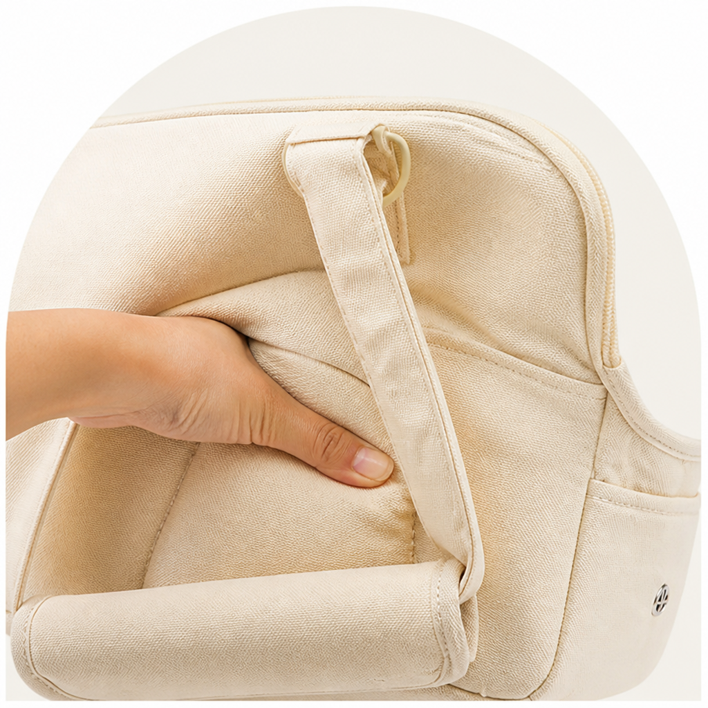 Ortekor Lightweight Cotton & Breathable Mesh Pet Carrier