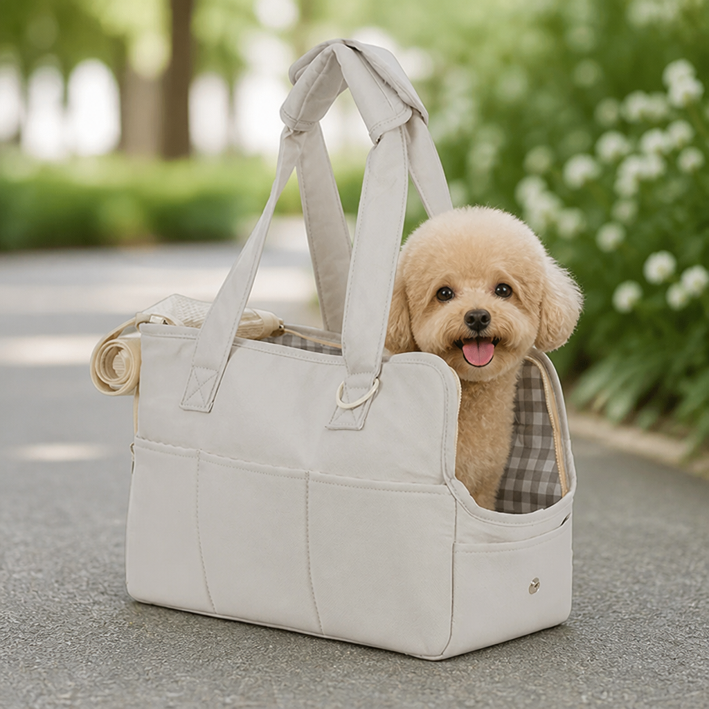 Ortekor Lightweight Cotton & Breathable Mesh Pet Carrier