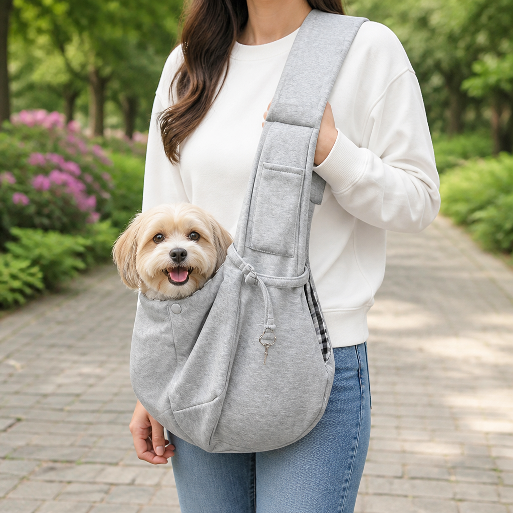 Ortekor Lightweight Cotton Crossbody Sling Carrier