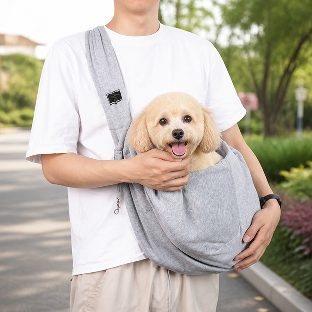 Ortekor Lightweight Polyester Single-Shoulder Sling Carrier (Phone Pocket)