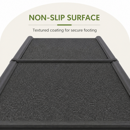 Ortekor Long Folding Dog Ramp With Side Rails (Supports 150 lb)