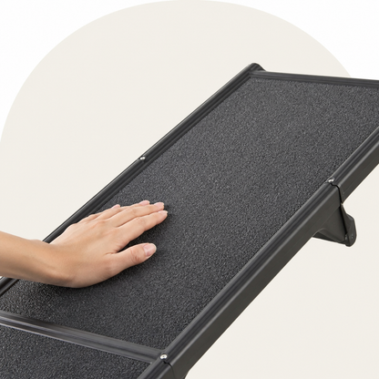 Ortekor Long Folding Dog Ramp With Side Rails (Supports 150 lb)