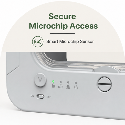 Ortekor Microchip-Activated Automatic Pet Door (XL)