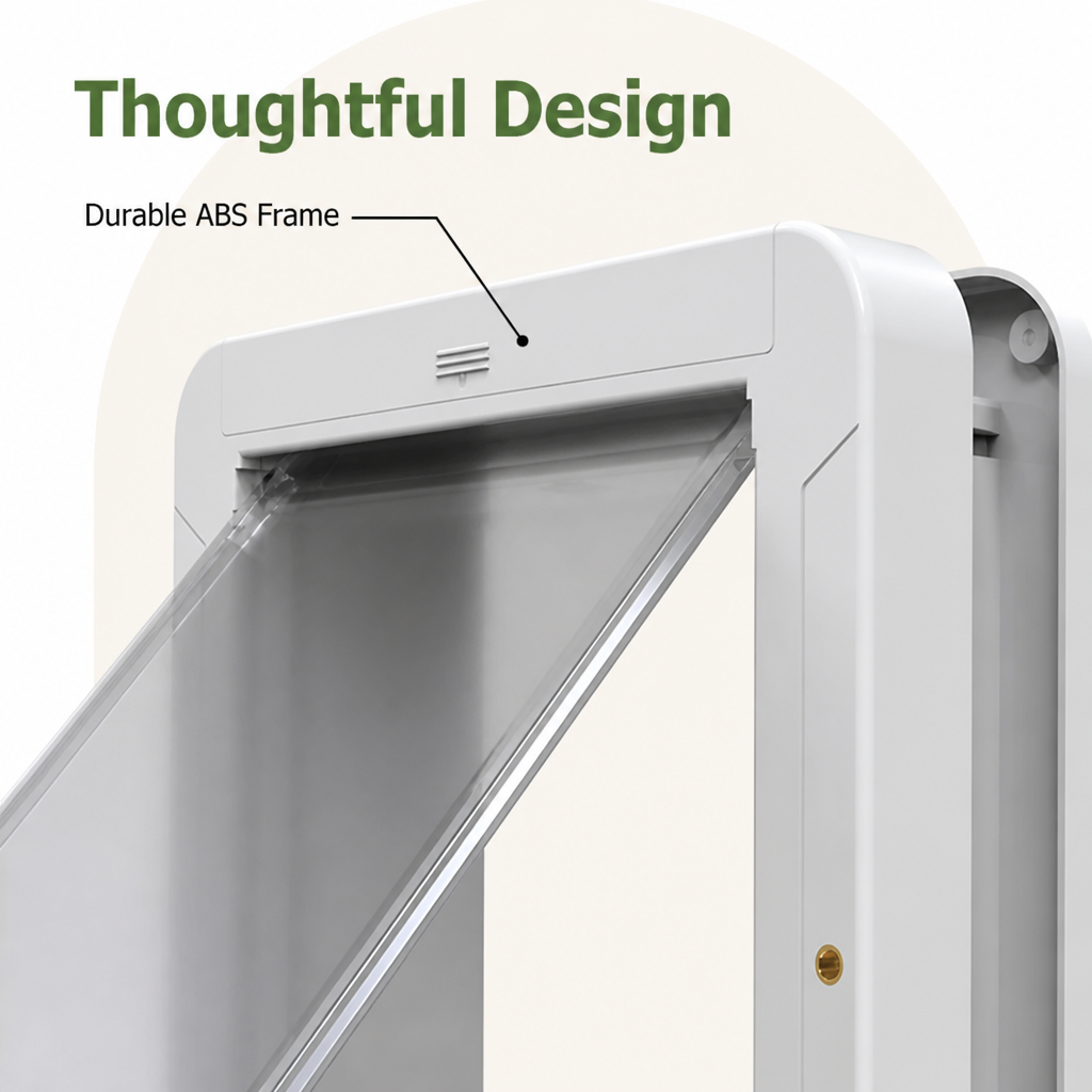Ortekor Microchip-Activated Automatic Pet Door (XL)