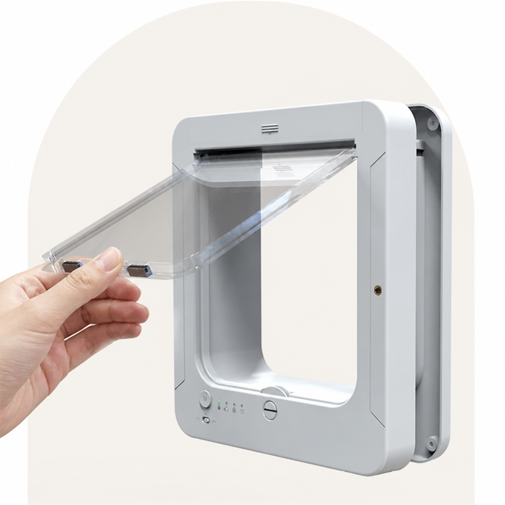 Ortekor Microchip-Activated Automatic Pet Door (XL)