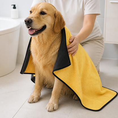 Ortekor Microfiber Super-Absorbent Quick-Dry Dog Towel
