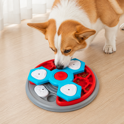 Ortekor Multi-Layer Puzzle & Anti-Slip Slow Feeder Bowl