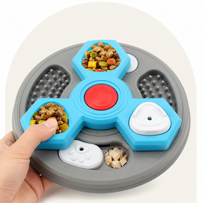Ortekor Multi-Layer Puzzle & Anti-Slip Slow Feeder Bowl