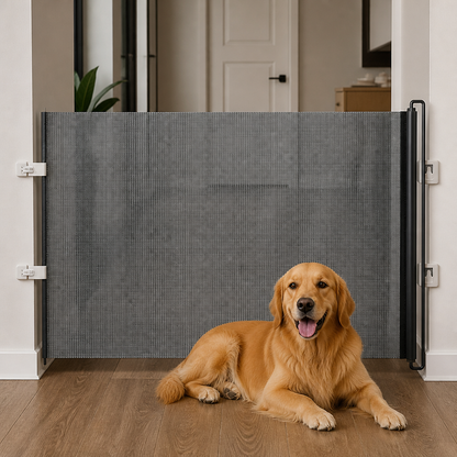 Ortekor No-Drill Retractable & Foldable Safety Gate (Up To 49 In)