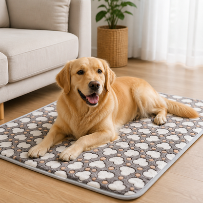 Ortekor Non-Shedding Coral Fleece Pet Blanket