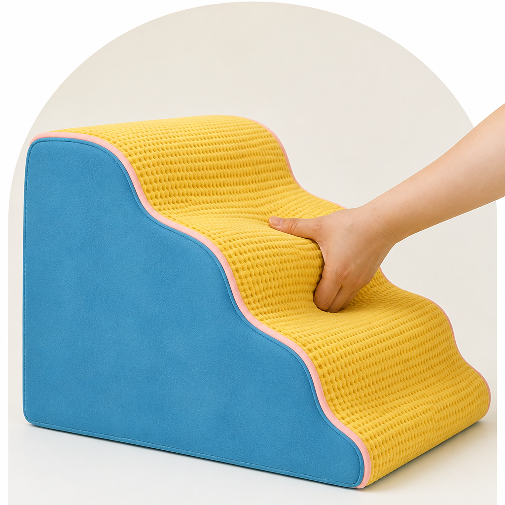 Ortekor Non-Slip Lightweight & Portable Dog Stairs (3-5 Steps)