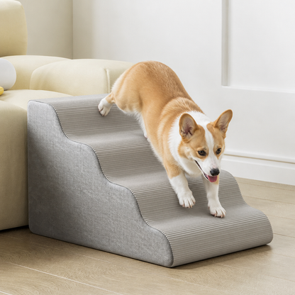 Ortekor Non-Slip Lightweight & Portable Dog Stairs (3-5 Steps)