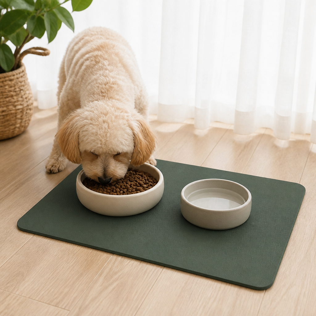 Ortekor Non-Slip & Waterproof Personalized Feeding Mat