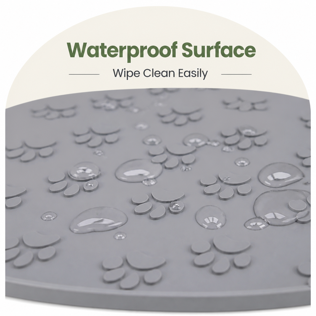 Ortekor Non-Slip & Waterproof Silicone Feeding Mat