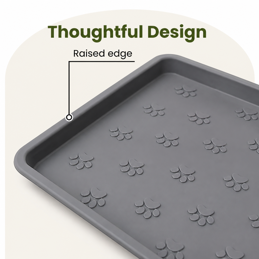 Ortekor Non-Slip & Waterproof Silicone Feeding Mat