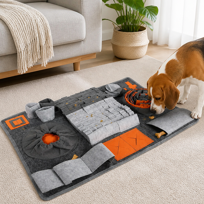 Ortekor Nose-Work & Slow-Feeding Snuffle Mat (Machine Washable)
