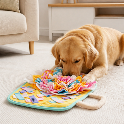 Ortekor Nose-Work & Slow-Feeding Snuffle Mat (Machine Washable)