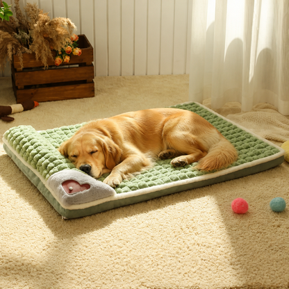 Ortekor Orthopedic Memory Foam Dog Bed (Removable Machine-Washable Cover)