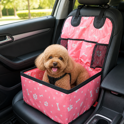 Ortekor Oxford Cloth Stain-Resistant & Washable Car Seat Mat (Front Passenger)