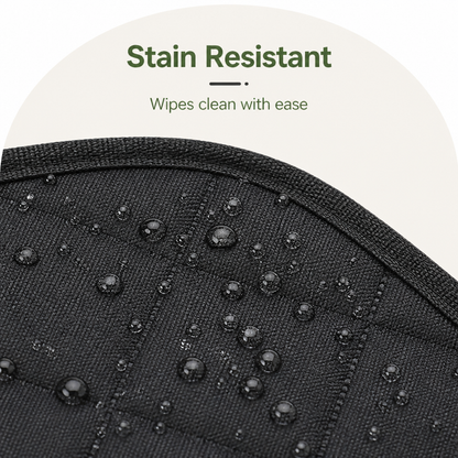 Ortekor Oxford Cloth Stain-Resistant & Washable Car Seat Mat (Front Passenger)