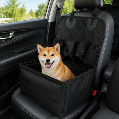 Ortekor Oxford Cloth Stain-Resistant & Washable Car Seat Mat (Front Passenger)
