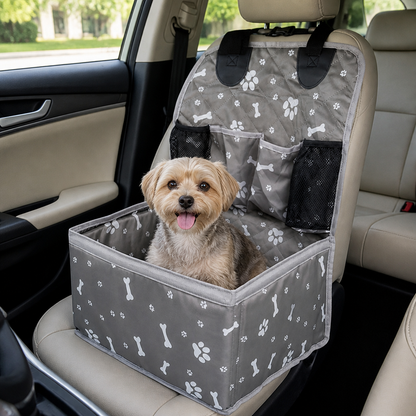 Ortekor Oxford Cloth Stain-Resistant & Washable Car Seat Mat (Front Passenger)