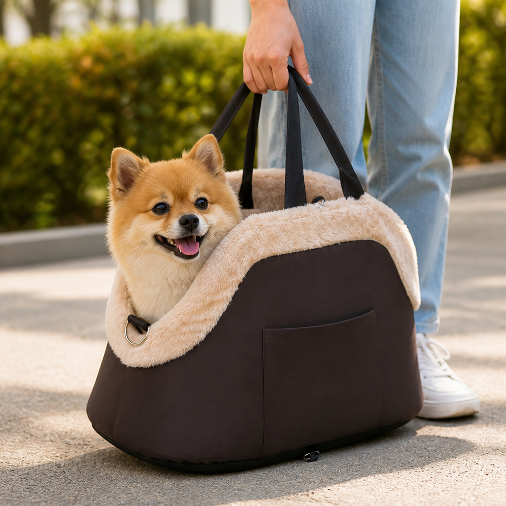 Ortekor Plush & Anti-Slip Travel Carrier