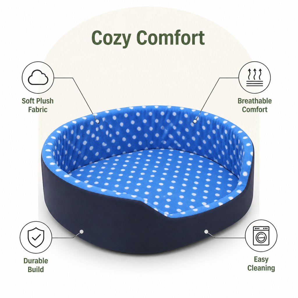 Ortekor Plush Breathable & Washable Dog Bed Mat