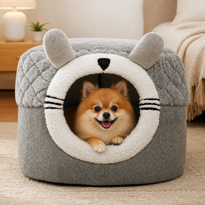 Ortekor Plush Insulated Pet Tent (Removable Cushion)