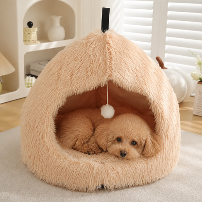 Ortekor Plush Velvet & Non-Slip Dog Bed