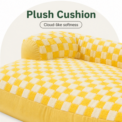 Ortekor Plush & Washable Cartoon Pet Sofa Bed