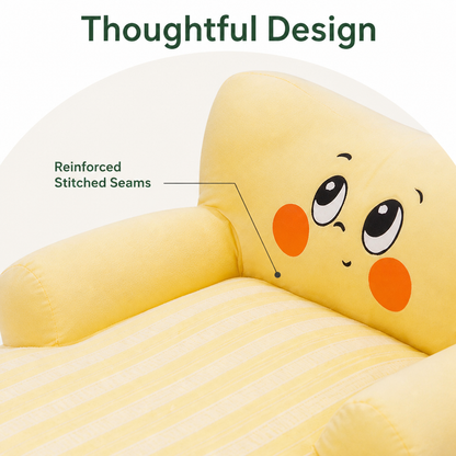 Ortekor Plush & Washable Cartoon Pet Sofa Bed
