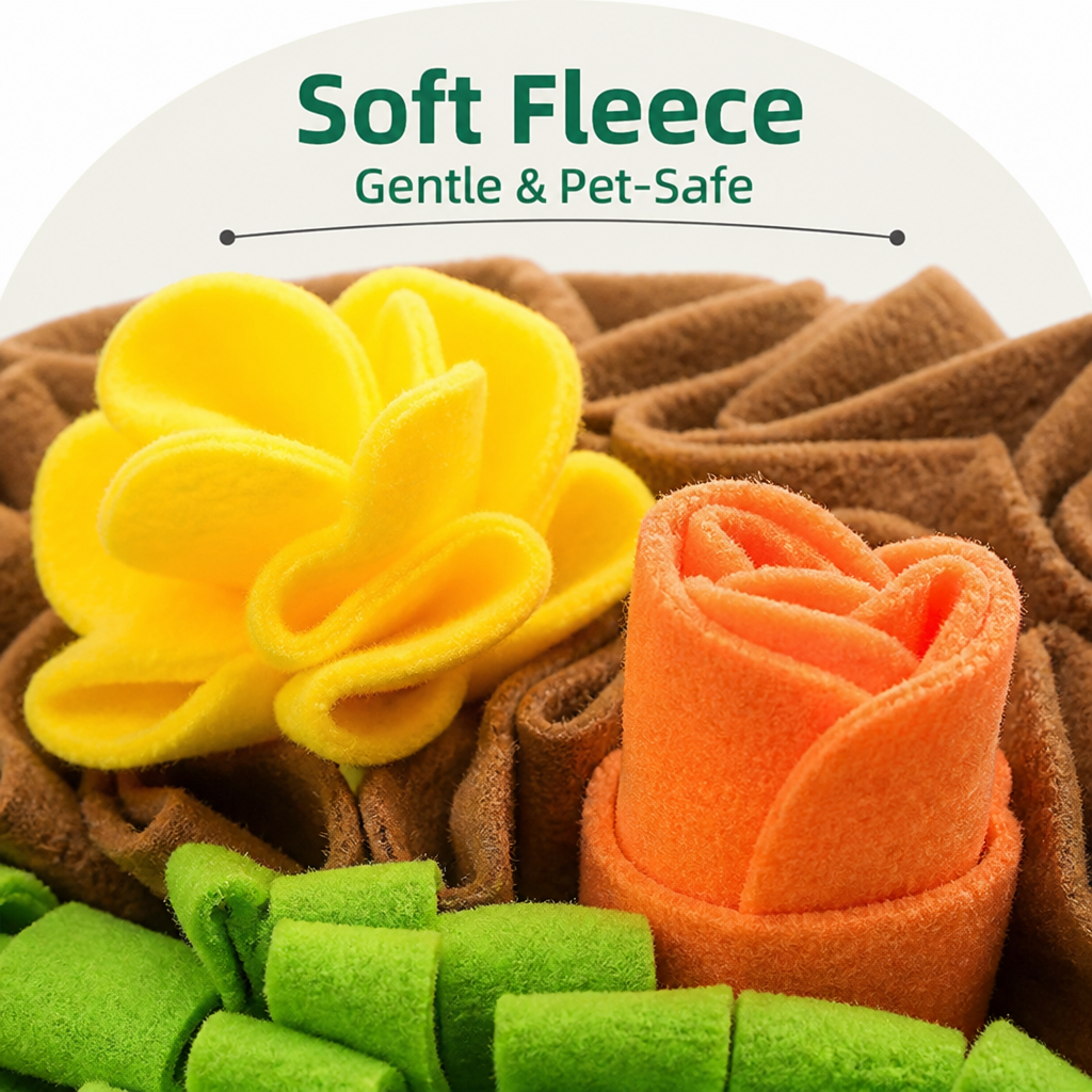 Ortekor Polar Fleece & Non-Slip Snuffle Mat