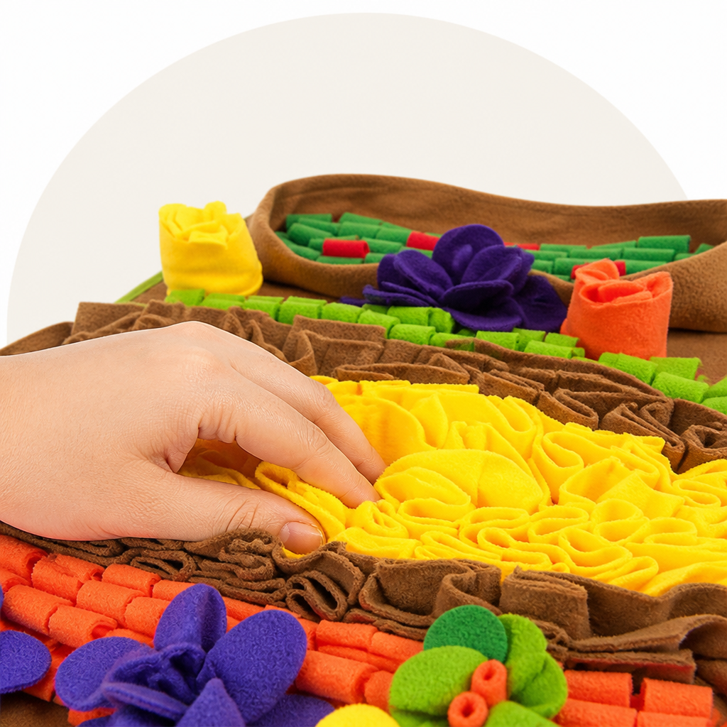 Ortekor Polar Fleece & Non-Slip Snuffle Mat