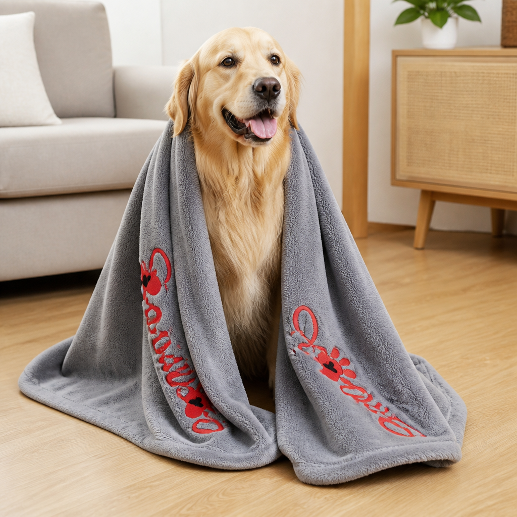 Ortekor Quick-Drying & Highly Absorbent Pet Towel