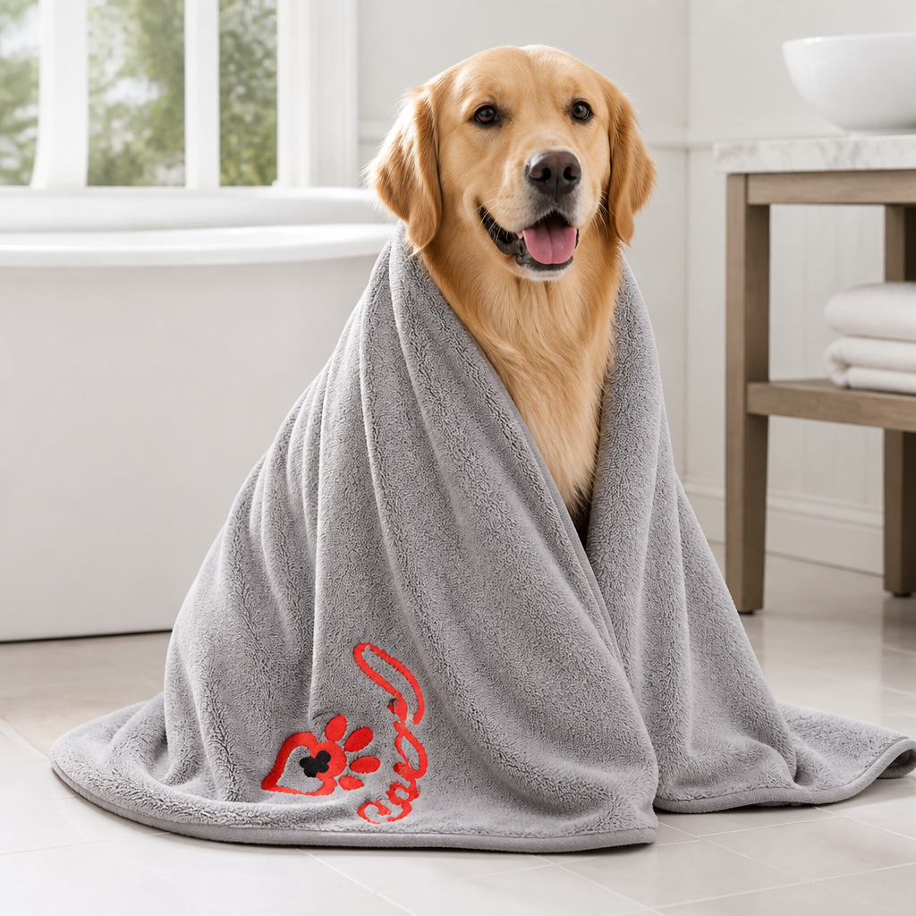 Ortekor Quick-Drying & Highly Absorbent Pet Towel