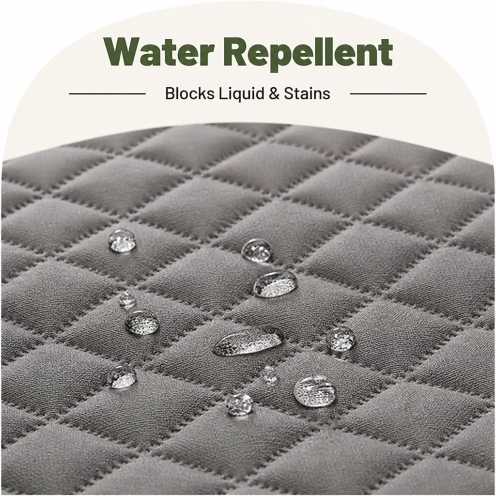 Ortekor Quilted Water-Resistant & Non-Slip Dog Bed Cover