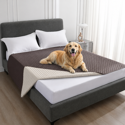 Ortekor Quilted Water-Resistant & Non-Slip Dog Bed Cover