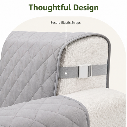 Ortekor Quilted Waterproof & Non-Slip Sofa Protector