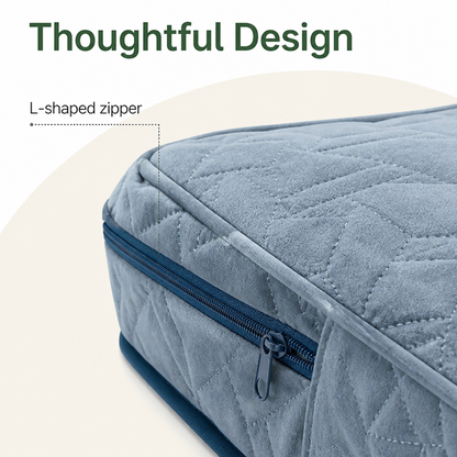 Ortekor Quilted Waterproof Washable Dog Bed Cover (Removable)