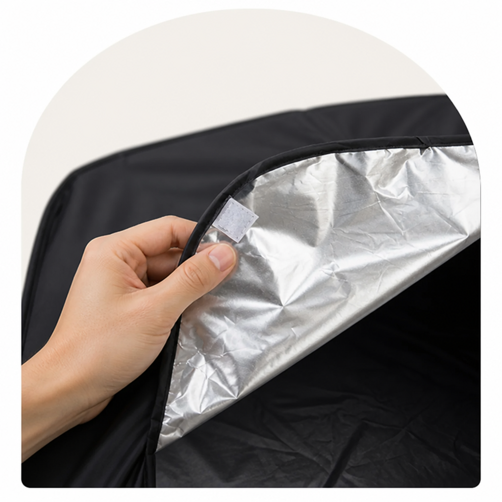 Ortekor Reflective Thermal Lining & Windproof Foldable Pet Tent