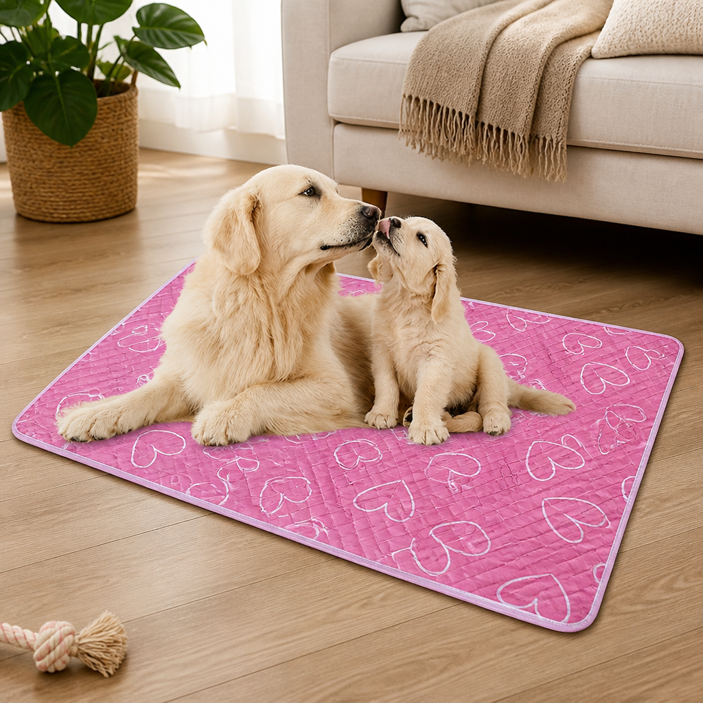 Ortekor Reusable Machine-Washable Non-Slip Pet Pee Pad