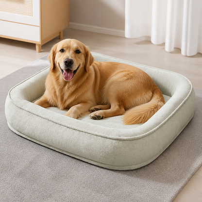 Ortekor Reversible Plush Fleece Bolster Bed