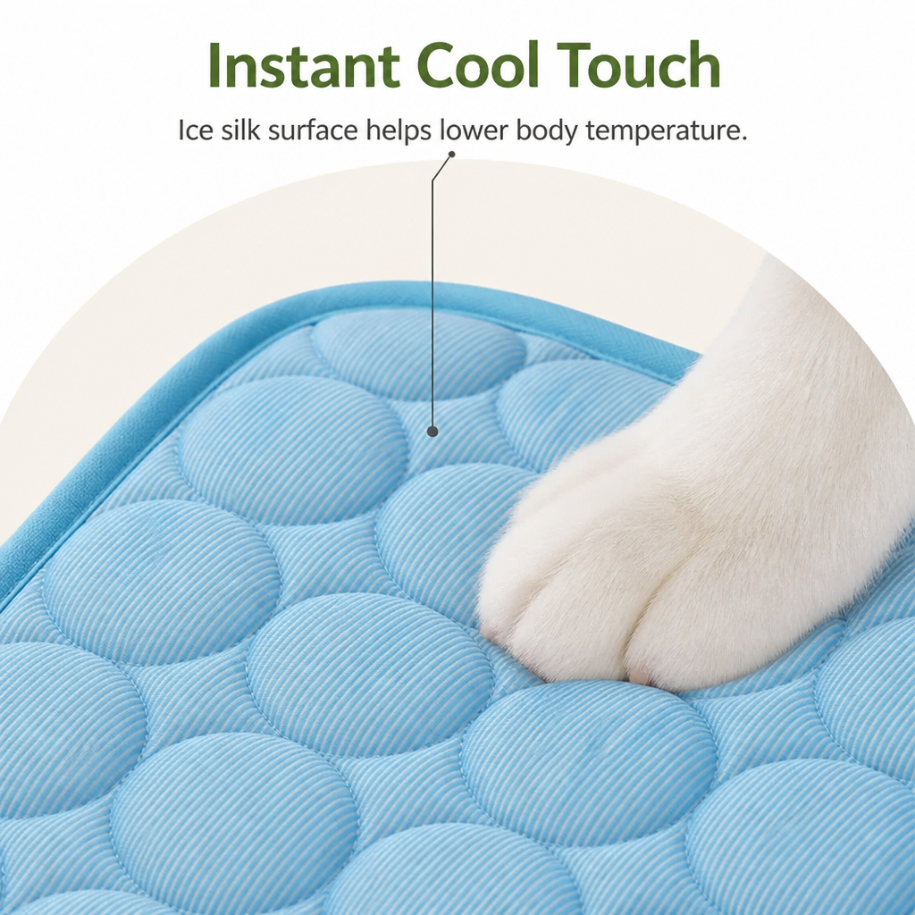 Ortekor Self-Cooling Durable Non-Slip Pet Mat