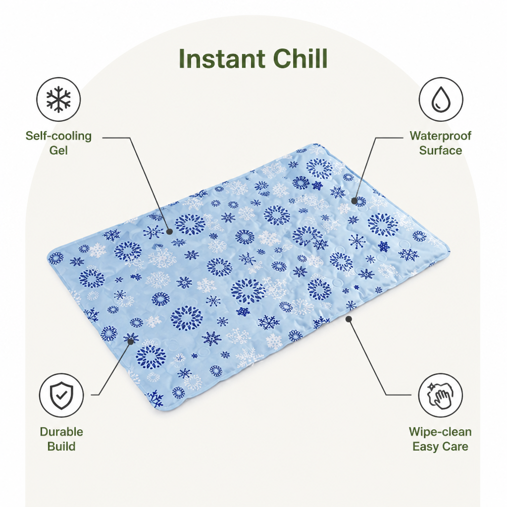 Ortekor Self-Cooling Gel & Waterproof Cooling Mat