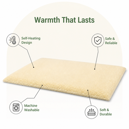 Ortekor Self-Warming & Washable Pet Bed